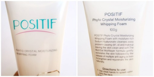 POSITIF PHYTO CRYSTAL MOISTURIZING WHIPPING FOAM 2