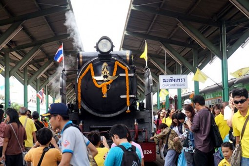 รถไฟฟรี แปดริ้ว บางคล้า-8