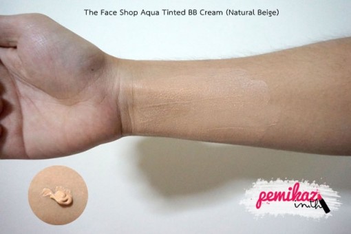 The Face Shop Aqua Tinted BB Cream (Natural Beige) 2