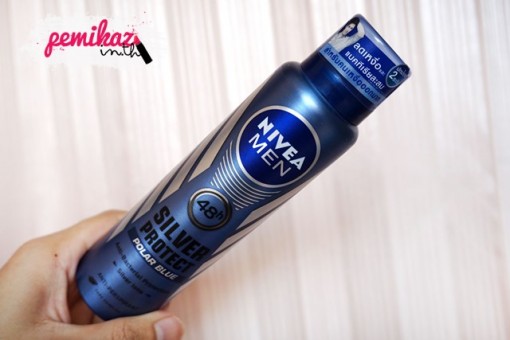 10 - NIVEA Deo for Men Silver Protect Polar Blue