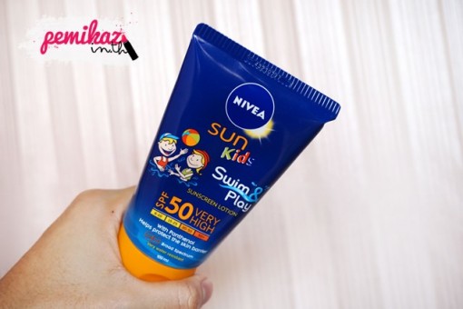 7 - NIVEA Sun Kids Swim & Play Sunscreen Lotion SPF 50+