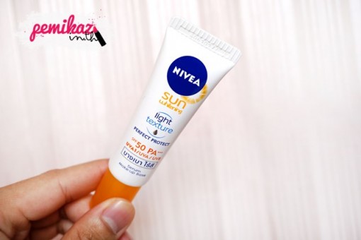 8 - nivea sun whitening light texture perfect protect super serum spf50