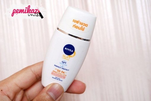 9 - NIVEA Sun Whitening Perfect Protect Milk Pink Serum SPF50 PA+++