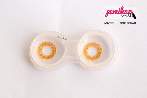 Pemikaz-Contactlens-Miyabi-1-Tone-Brown-0