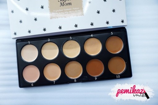 pemikaz supermom concealer palate - 2