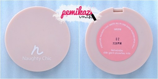 pemikaz ustar Zignature Naughty Chic Matte All in One Super Powder SPF25 PA++ 1