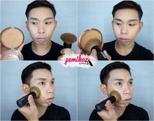 Ver.88 Bounce Up Pact Mini Howto Contour - 6