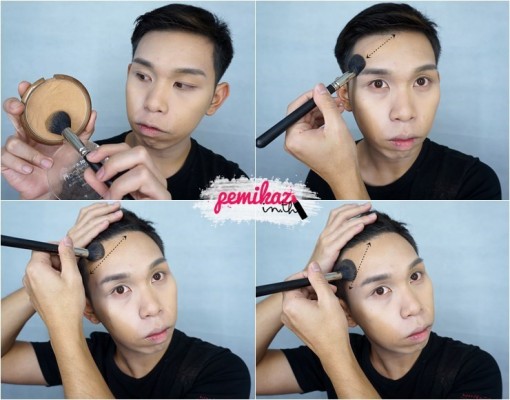 Ver.88 Bounce Up Pact Mini Howto Contour - 7