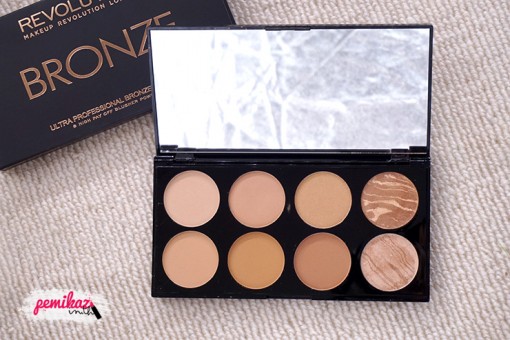 Moxy - Makeup Revolution Bronze Palette All About Bronze