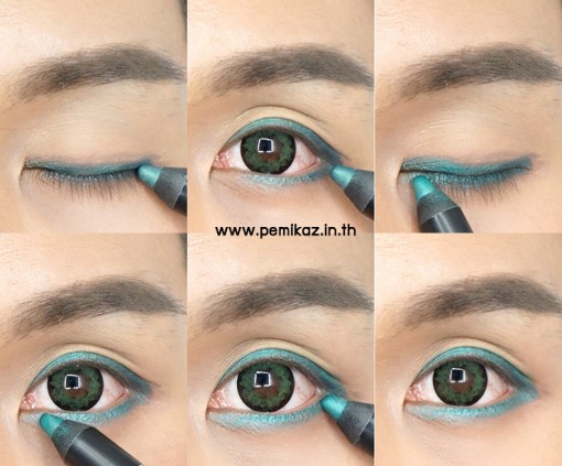 golden-rose-eyeshadow-crayon-green-look