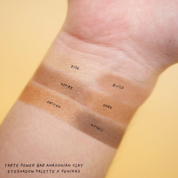 รีวิว อายแชโดว Tarte Power Bar Amazonian Clay Eyeshadow Palette ใครว่า
