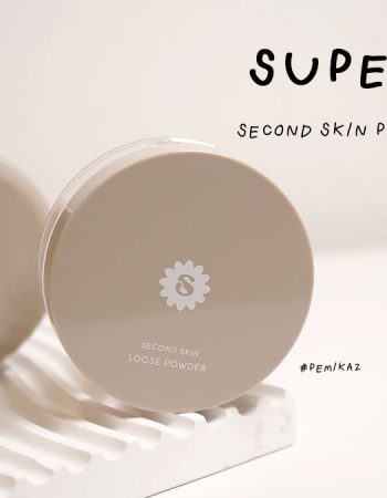 รีวิว แป้ง SUPERMOM Second Skin Loose + Press  powder ทั้งสองรุ่นแบบจัดเต็ม!